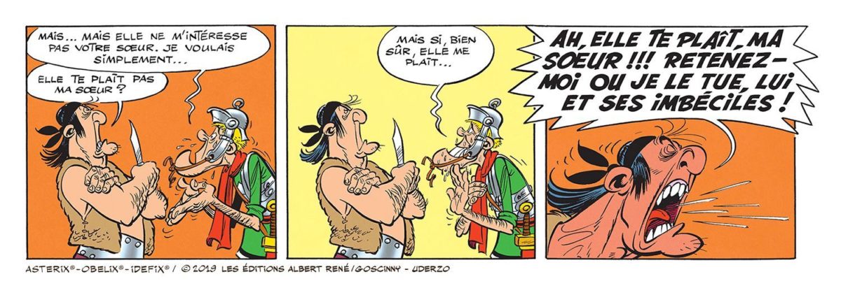 extrait d'Asterix en Corse